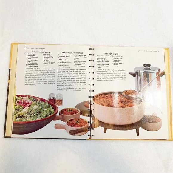 Vintage Betty Crocker's Dinner in a Dish Cookbook Eighth Printing 1973 - Picture 4 of 5